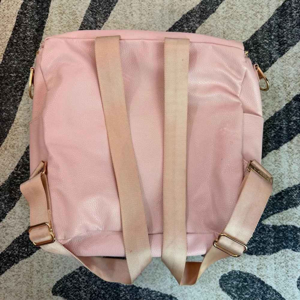 FAWN Design Pink Blush Backpack Diaper Bag